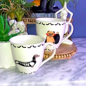 Halloween dog mug dachshund pug